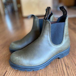 Blundstone Classic Chelsea Leather Boots - Green